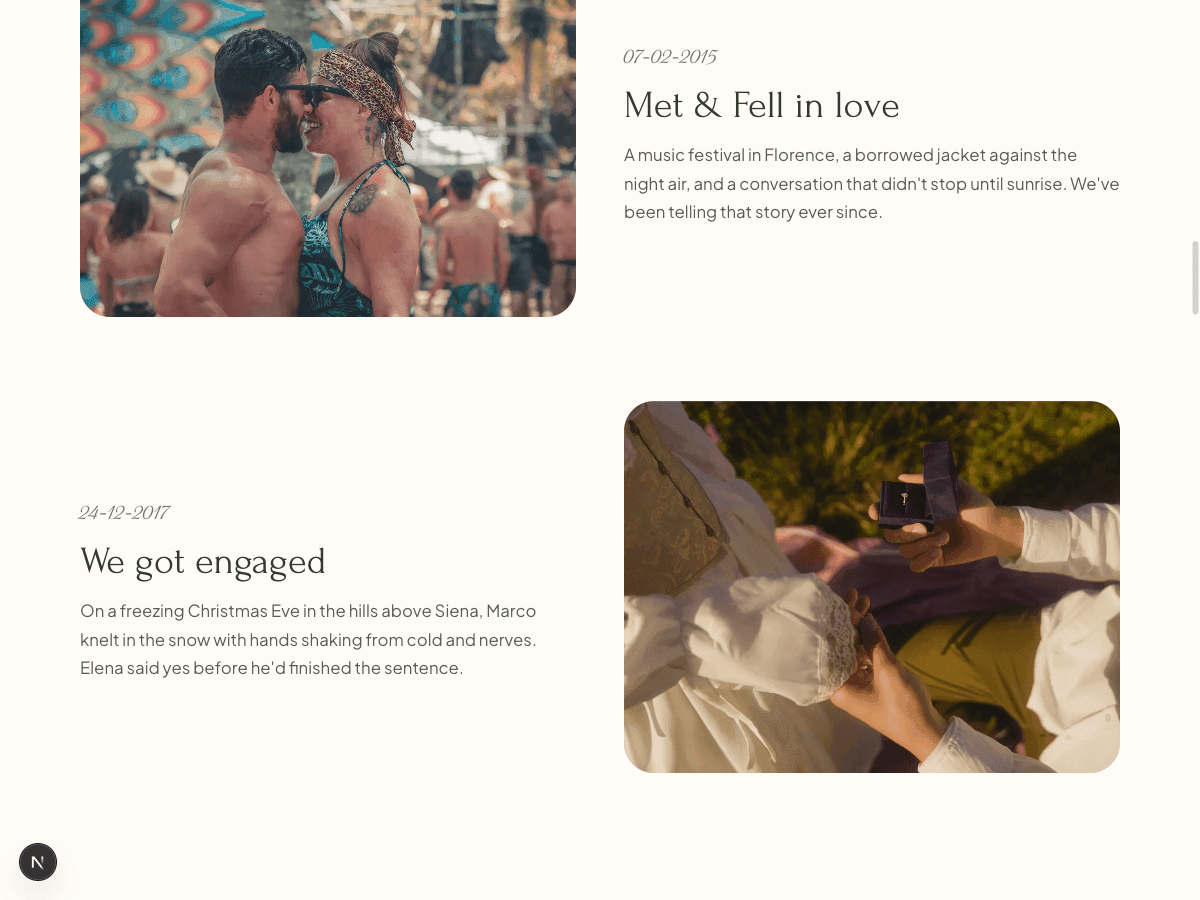 Meadow — Wedding Invitation template preview