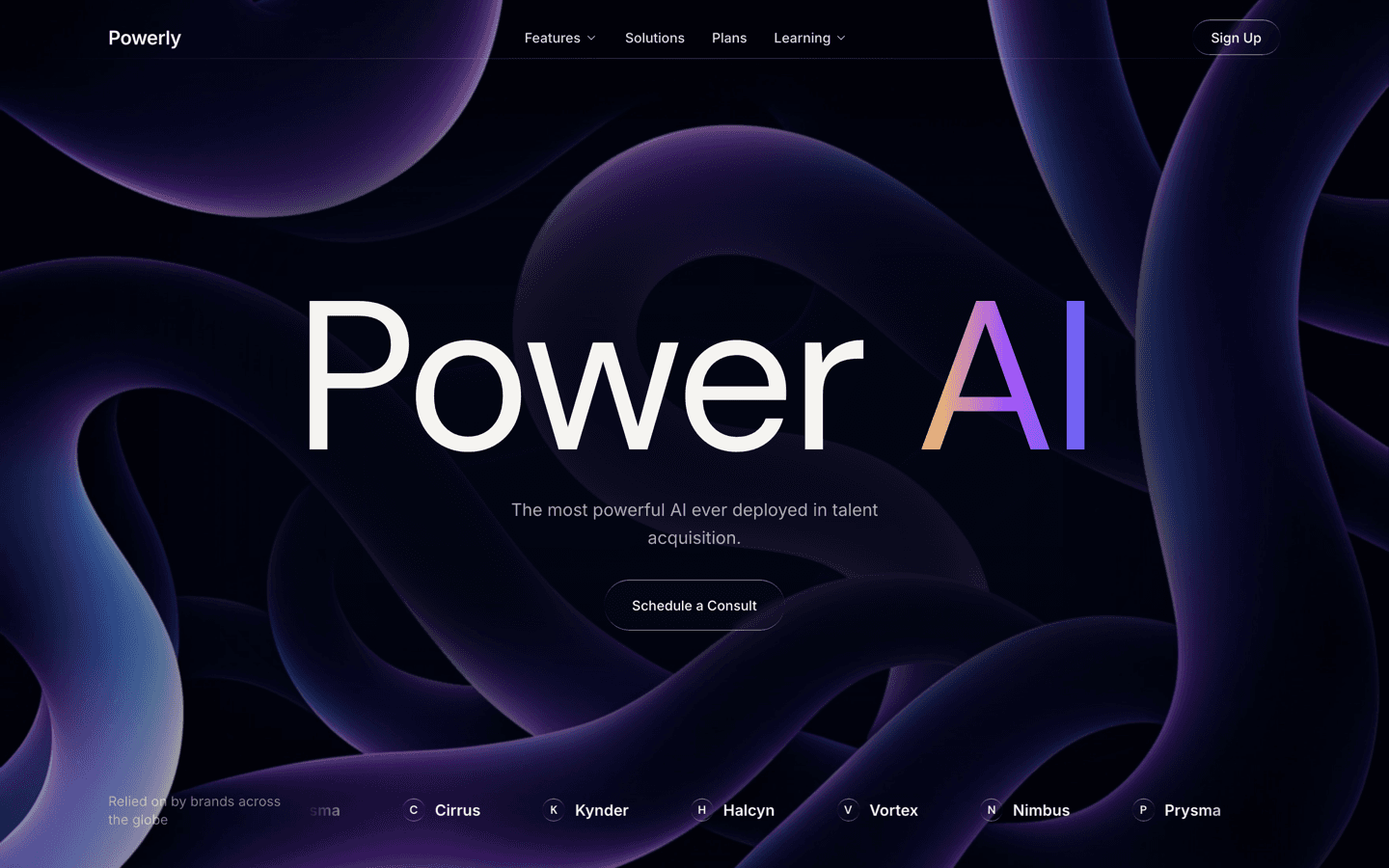 Preview of the PowerAI — Talent Acquisition Platform template