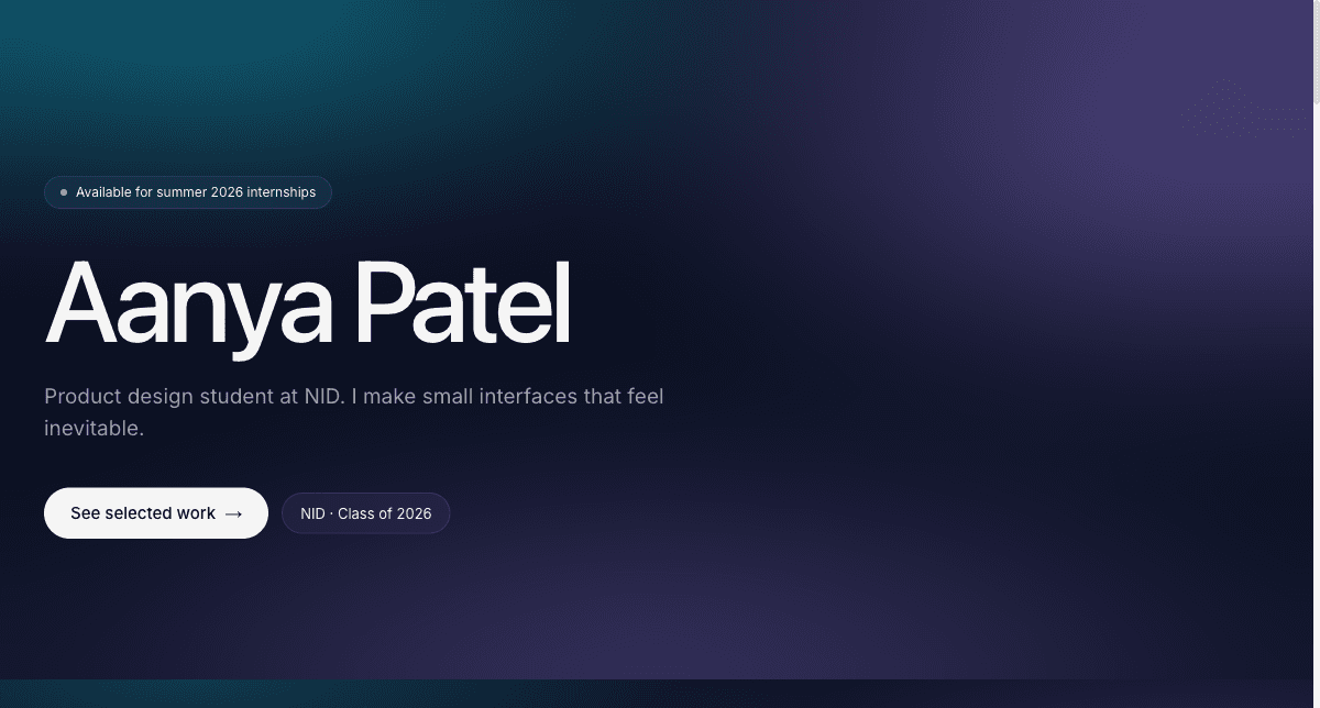 Aurora Portfolio