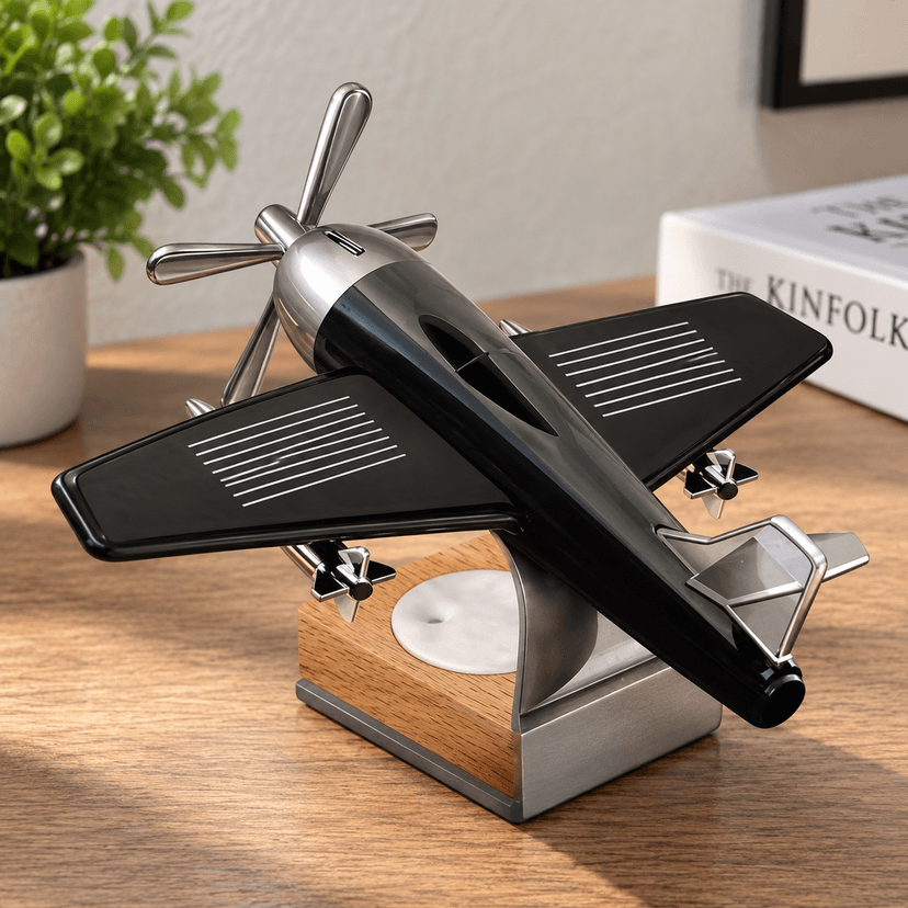 Solar Airplane Car Freshener - Image 1