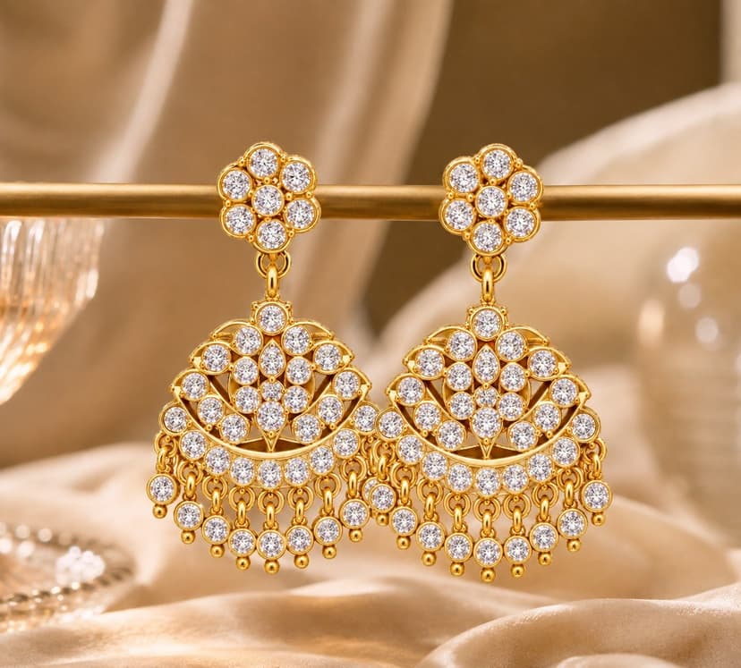 Micro gold plated hangings