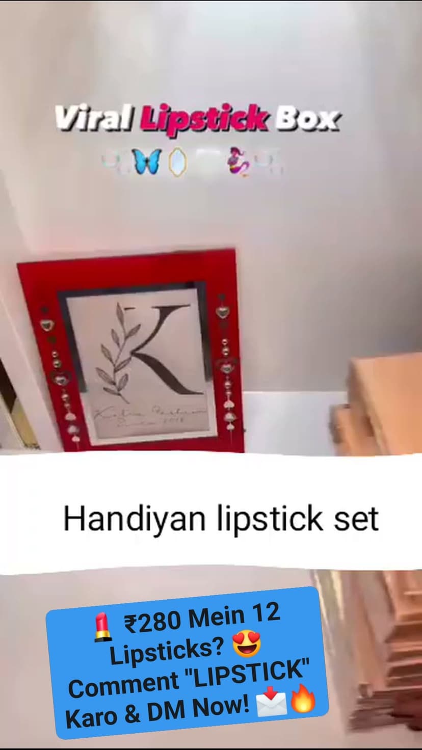 Handiyan Lipstick Set (Pack of 12)