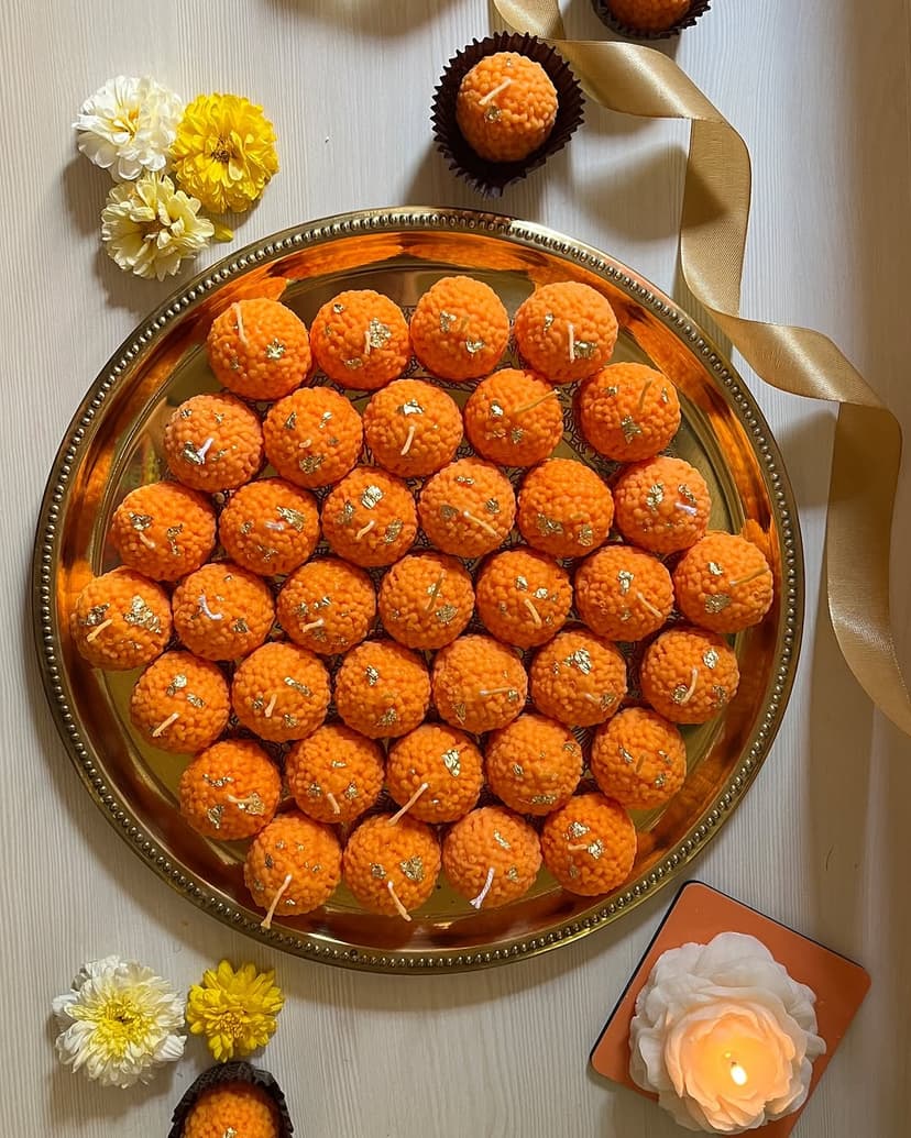 Laddu Festive Candles
