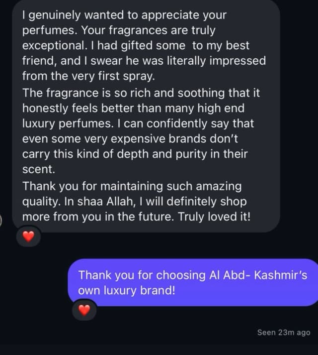 Customer review