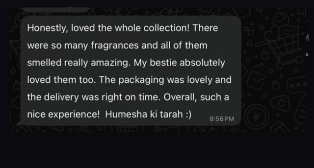 Customer review