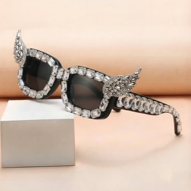 Crystal Wing Sunglasses