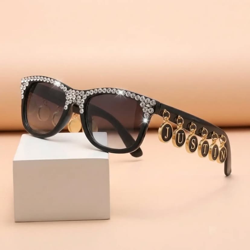 AFTER PAYMENT ..SEND YOUR ORDER SCREENSHOT IN INSTA DMS + NAME U WANT TO CUSTOMIZE ON SUNGLASSES.