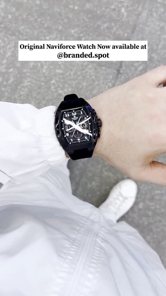 NAVIFORCE Chronograph All-Black