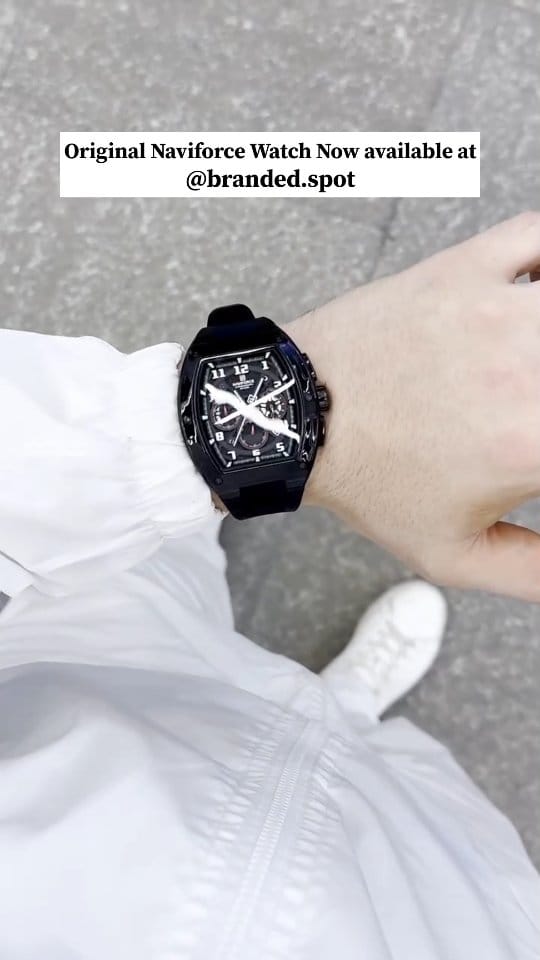 NAVIFORCE Chronograph All-Black