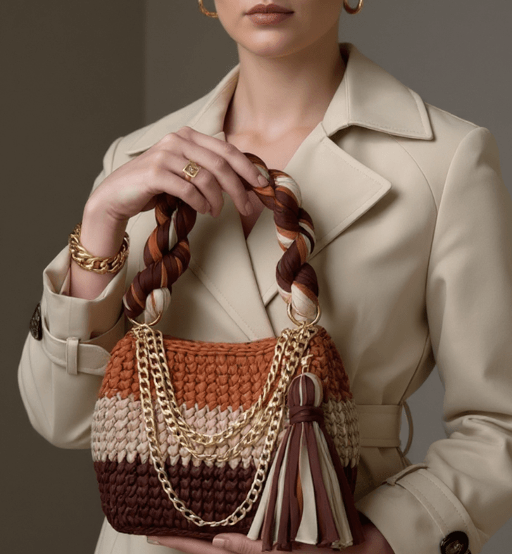 Twists-in-Class Handbag