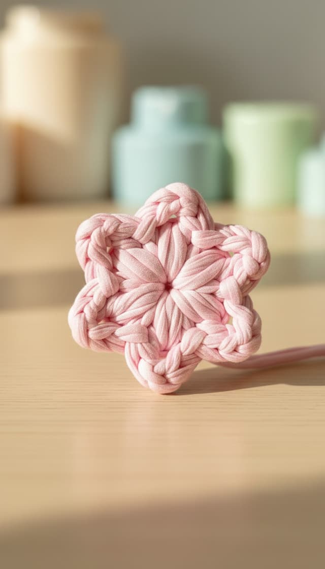 Crochet Daffodil Flower