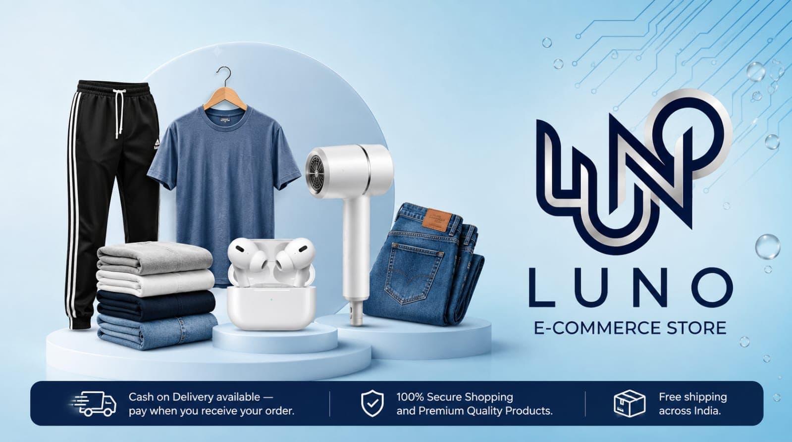 Quality products, Cash on Delivery available across India — order easily on WhatsApp."