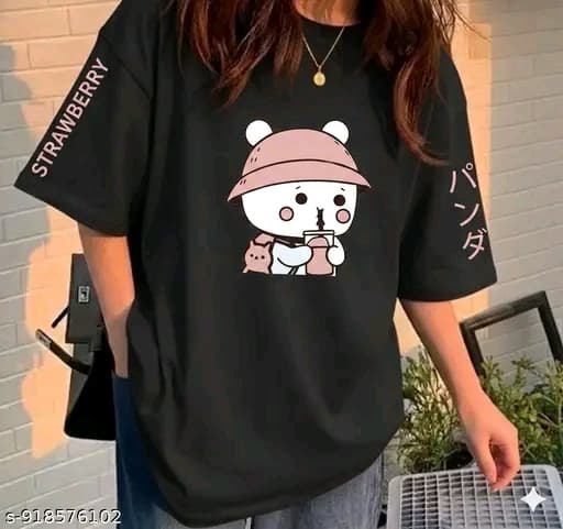 Aesthetic Oversized T-Shirt for Girls | Trendy Casual Outfit.....