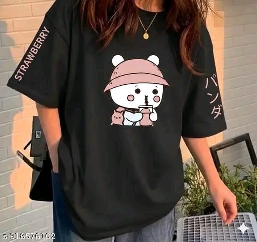 Aesthetic Oversized T-Shirt for Girls | Trendy Casual Outfit..... - Image 1