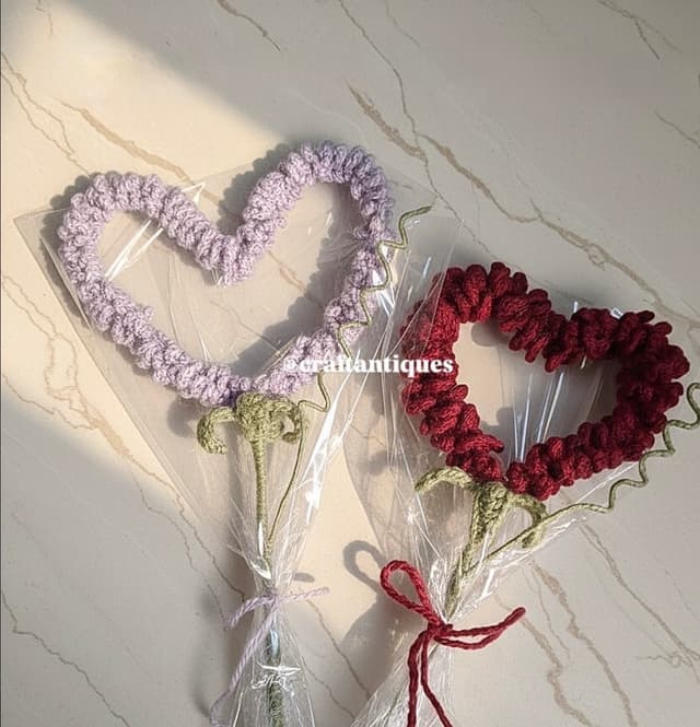 Crochet heart