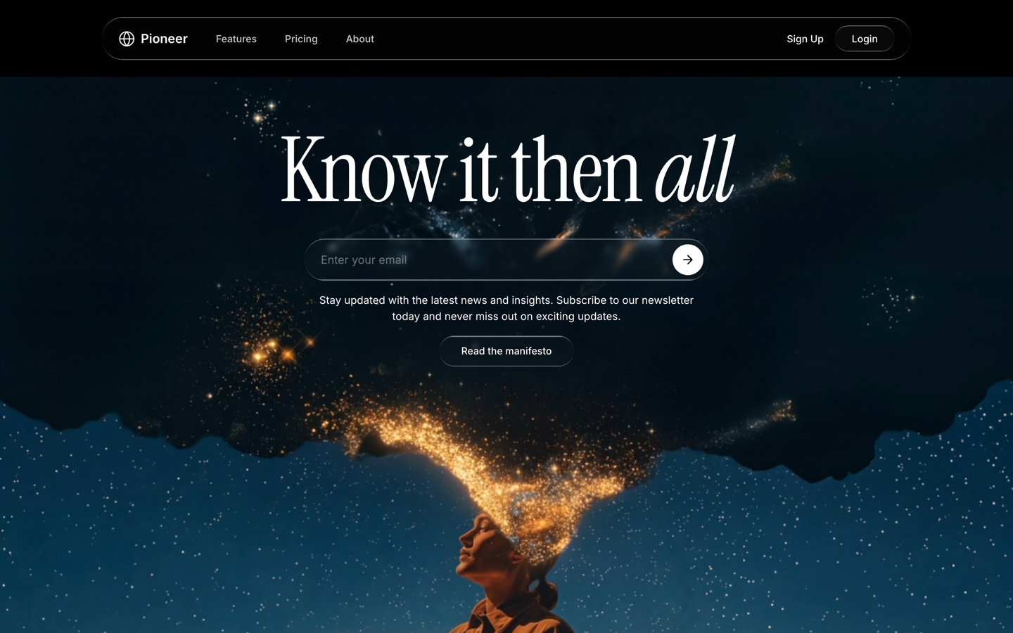 Pioneer — R&D Studio — website template on SitesPlaced
